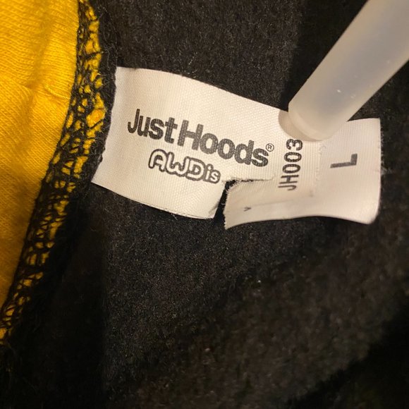 Just Hoods Hooded Muscle Car Sweatshirt Hoodie  Men's Size Large ( 16 A ) - Picture 6 of 6